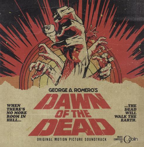 Goblin Dawn Of The Dead - 180gm Orange & Purple Swirl Vinyl 2-LP vinyl record set (Double LP Album) US GB92LDA808042