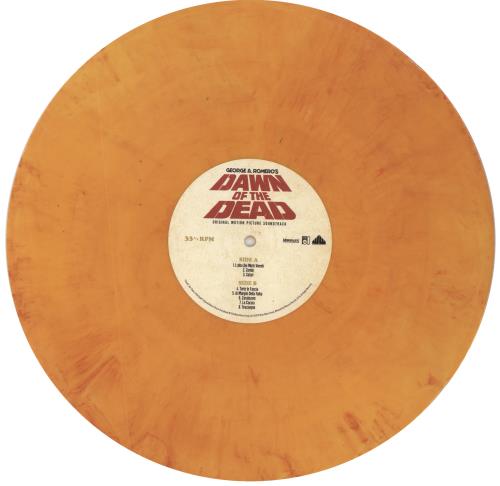 Goblin Dawn Of The Dead - 180gm Orange & Purple Swirl Vinyl 2-LP vinyl record set (Double LP Album) US GB92LDA808042