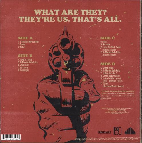 Goblin Dawn Of The Dead - 180gm Orange & Purple Swirl Vinyl 2-LP vinyl record set (Double LP Album) US GB92LDA808042