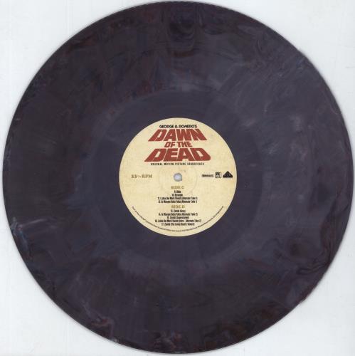 Goblin Dawn Of The Dead - 180gm Orange & Purple Swirl Vinyl 2-LP vinyl record set (Double LP Album) US GB92LDA808042