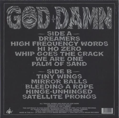 God Damn God Damn - Clear Vinyl - Sealed vinyl LP album (LP record) UK 5OGLPGO810563
