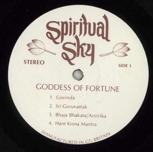 Goddess Of Fortune Goddess Of Fortune vinyl LP album (LP record) UK GAQLPGO307880