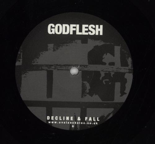Godflesh Decline & Fall 12" vinyl single (12 inch record / Maxi-single) UK GA512DE863911