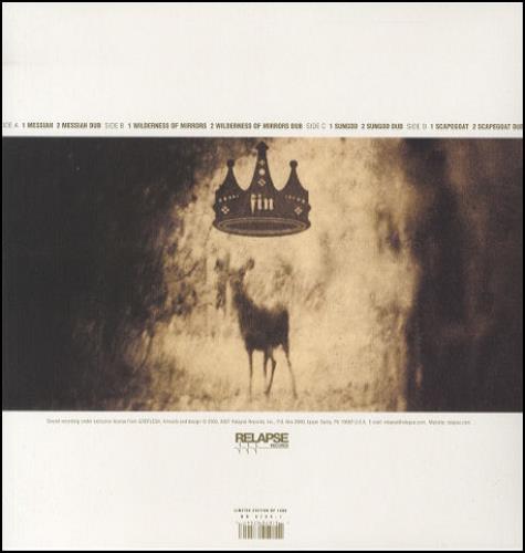 Godflesh Messiah vinyl LP album (LP record) UK GA5LPME430598