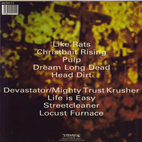 Godflesh Streetcleaner + Inner vinyl LP album (LP record) UK GA5LPST781744