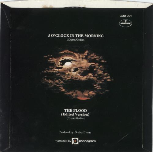 Godley & Creme 5 O'Clock In The Morning 7" vinyl single (7 inch record / 45) UK G&C07OC878839
