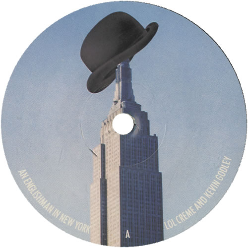 Godley & Creme An Englishman In New York 7" vinyl single (7 inch record / 45) UK G&C07AN465401