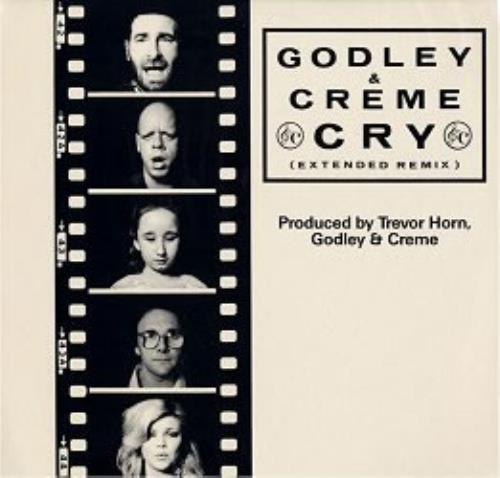 Godley & Creme Cry 12" vinyl single (12 inch record / Maxi-single) US G&C12CR157146