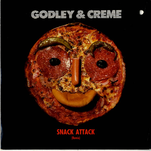 Godley & Creme Snack Attack 7" vinyl single (7 inch record / 45) UK G&C07SN195657