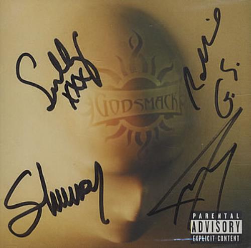 Godsmack Faceless - Autographed CD album (CDLP) US GDSCDFA386300
