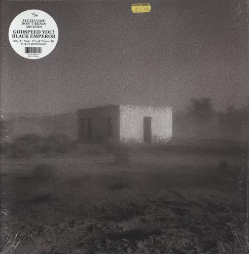 Godspeed You Black Emperor 'Allelujah! Don't Bend Ascend - LP + 7" - Open Shrink vinyl LP album (LP record) US GACLPAL836230