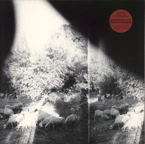 Godspeed You Black Emperor Asunder, Sweet And Other Distress - Hype-sticker vinyl LP album (LP record) Canadian GACLPAS871424