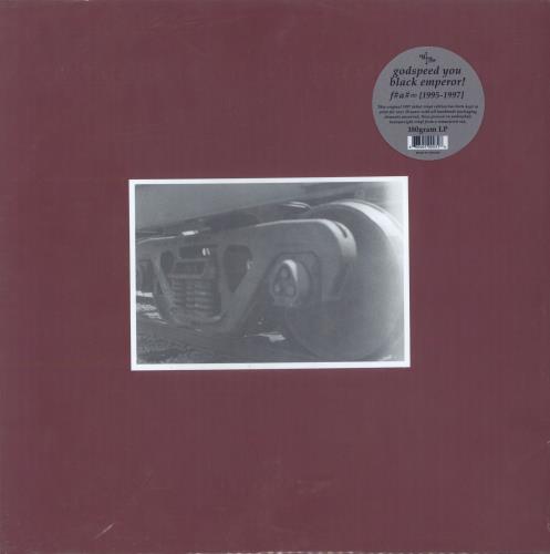Godspeed You Black Emperor F-Sharp, A-Sharp, Infinity - 180gm Vinyl + Train Sleeve vinyl LP album (LP record) Canadian GACLPFS803385