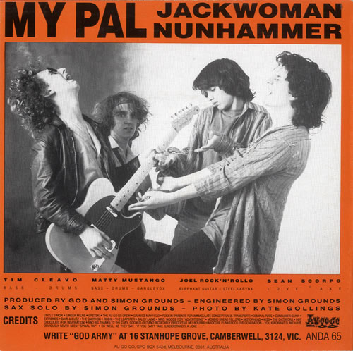GOD My Pal 7" vinyl single (7 inch record / 45) Australian GQG07MY598161
