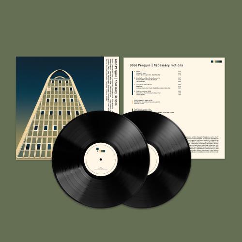 GoGo Penguin Necessary Fictions - Black Vinyl - Sealed 2-LP vinyl record set (Double LP Album) UK 22N2LNE867307