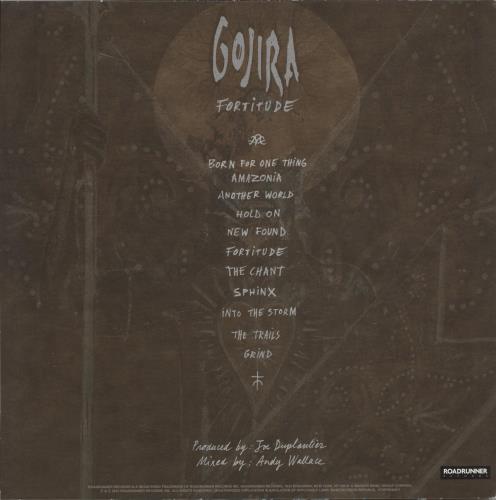 Gojira Fortitude - EX vinyl LP album (LP record) US 3ROLPFO868052
