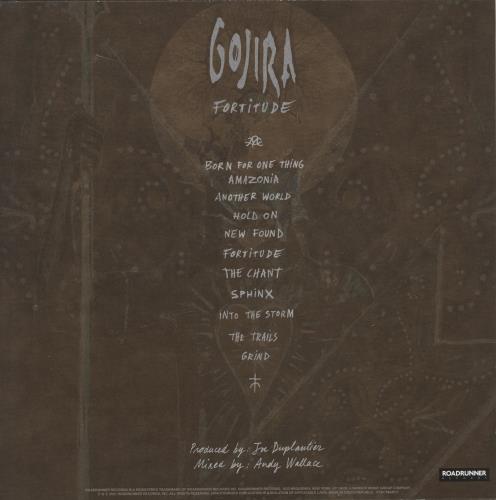 Gojira Fortitude vinyl LP album (LP record) US 3ROLPFO885855