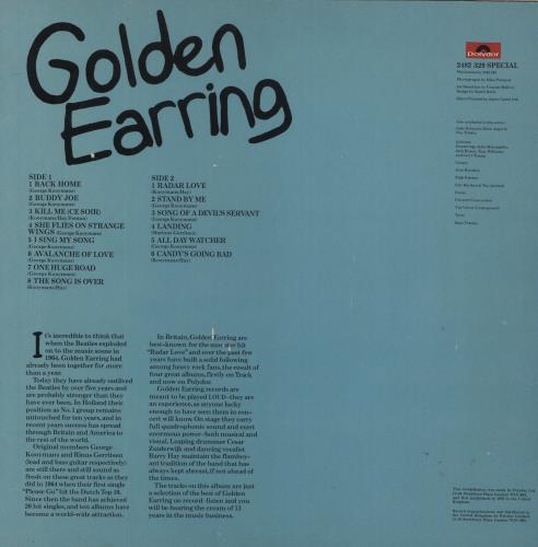 Golden Earring Golden Earring vinyl LP album (LP record) UK EARLPGO320298