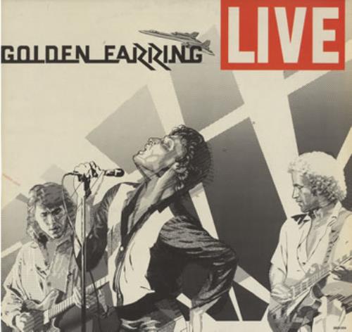 Golden Earring Live 2-LP vinyl record set (Double LP Album) Dutch EAR2LLI384423