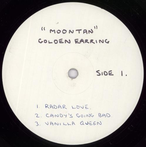 Golden Earring Moontan - Test Pressing vinyl LP album (LP record) UK EARLPMO829268