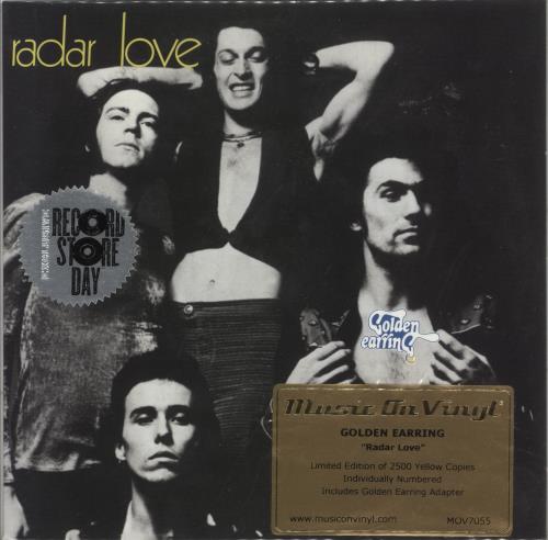 Golden Earring Radar Love - RSD 2020 - Yellow Vinyl + Numbered 7" vinyl single (7 inch record / 45) UK EAR07RA865780