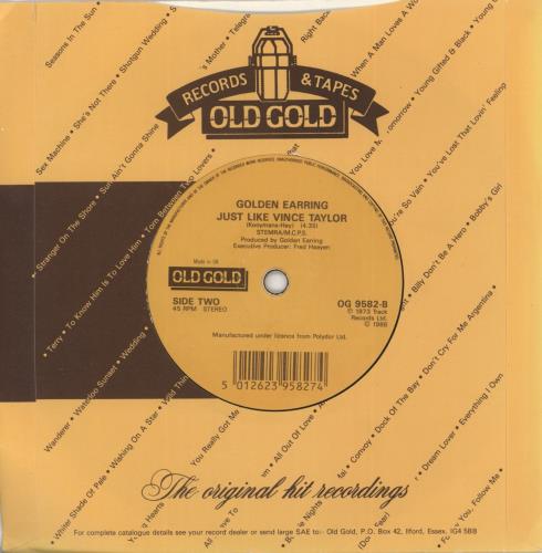 Golden Earring Radar Love 7" vinyl single (7 inch record / 45) UK EAR07RA890361