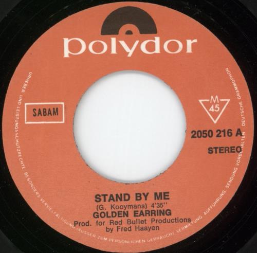 Golden Earring Stand By Me 7" vinyl single (7 inch record / 45) Belgian EAR07ST865775