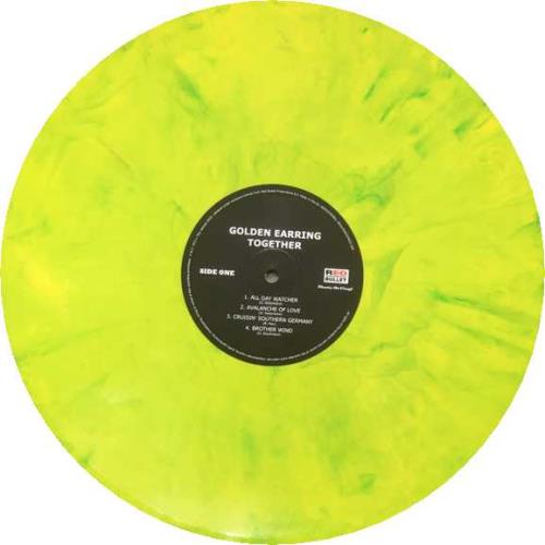 Golden Earring Together - Pyschedelic Green Vinyl vinyl LP album (LP record) UK EARLPTO747924