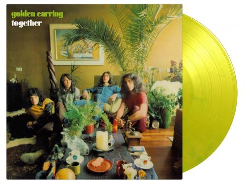 Golden Earring Together - Pyschedelic Green Vinyl vinyl LP album (LP record) UK EARLPTO747924