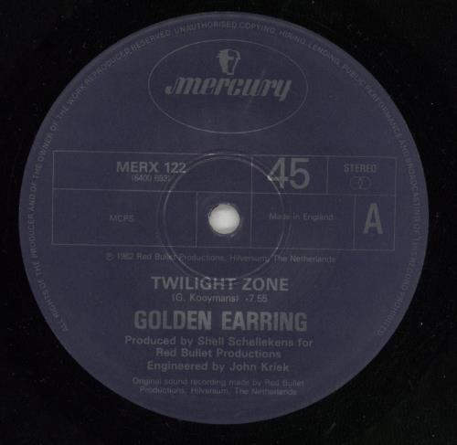 Golden Earring Twilight Zone 12" vinyl single (12 inch record / Maxi-single) UK EAR12TW867135