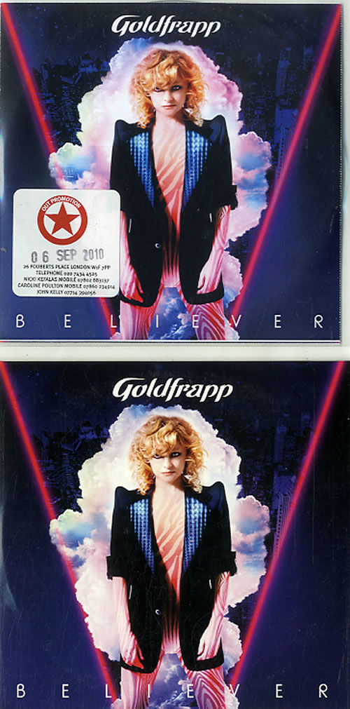 Goldfrapp Believer CD single (CD5 / 5") UK FPPC5BE630690