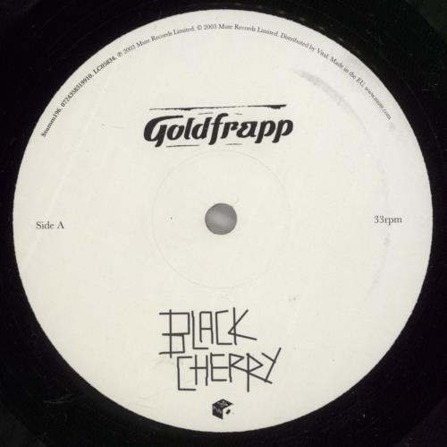 Goldfrapp Black Cherry - VG vinyl LP album (LP record) UK FPPLPBL878725