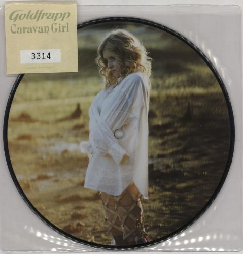 Goldfrapp Caravan Girl 7" vinyl picture disc (7 inch picture disc single) UK FPP7PCA436930