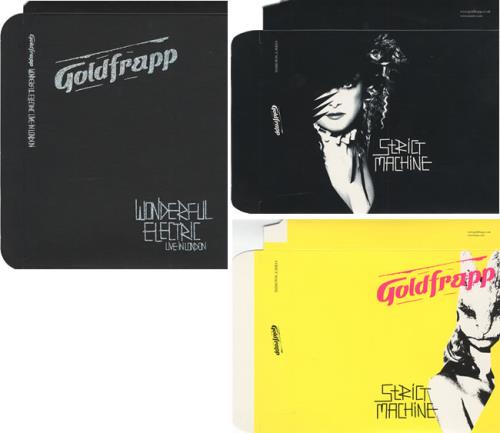 Goldfrapp Card Slipcase Set memorabilia UK FPPMMCA415095