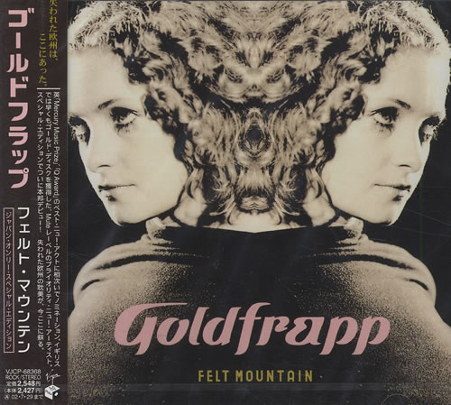 Goldfrapp Felt Mountain CD album (CDLP) Japanese FPPCDFE291546
