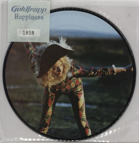 Goldfrapp Happiness 7" vinyl picture disc (7 inch picture disc single) UK FPP7PHA431708