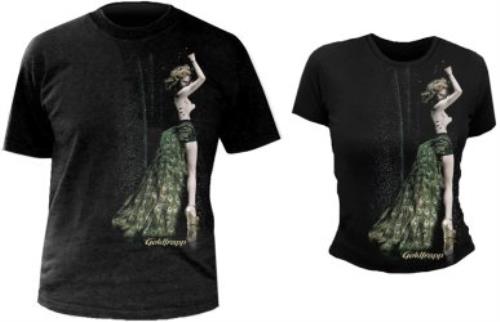 Goldfrapp Peacock Design T-Shirt - Small t-shirt UK FPPTSPE341031