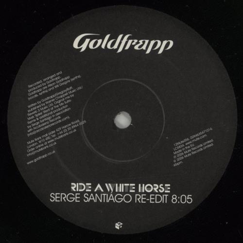 Goldfrapp Ride A White Horse 12" vinyl single (12 inch record / Maxi-single) UK FPP12RI351117