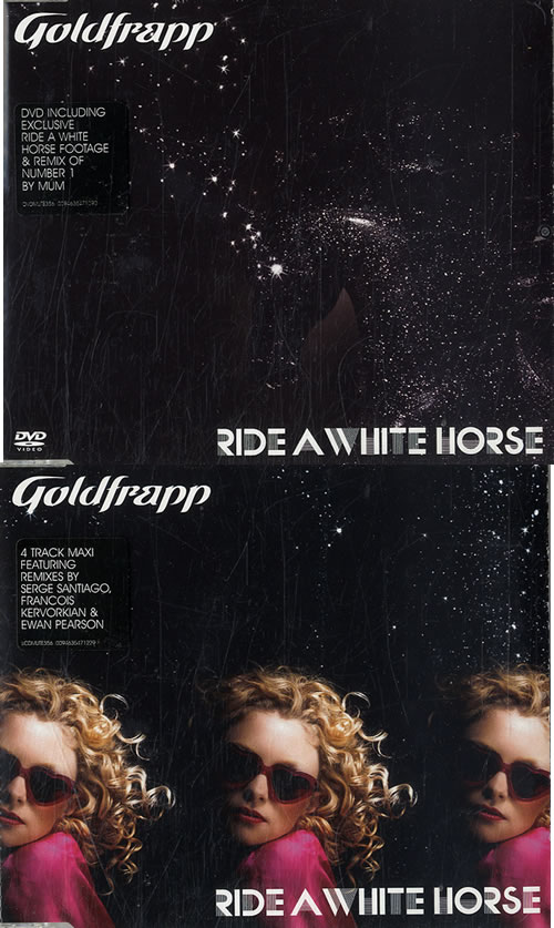 Goldfrapp Ride A White Horse 3-disc CD/DVD Set UK FPP3DRI619993