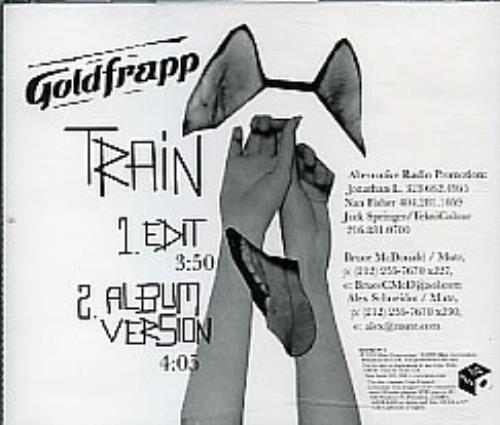 Goldfrapp Train CD single (CD5 / 5") US FPPC5TR259000