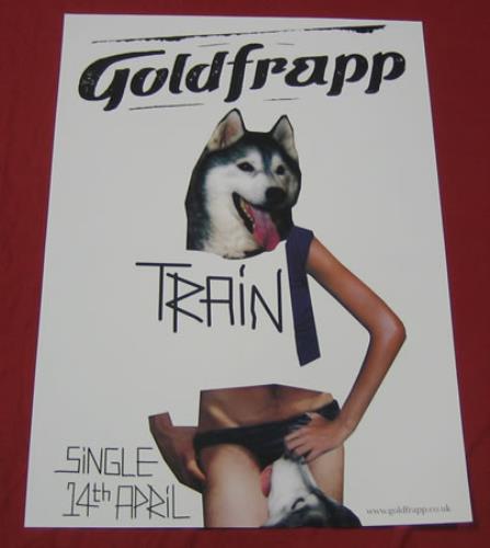 Goldfrapp Train poster UK FPPPOTR359582