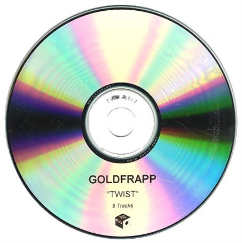 Goldfrapp Twist CD-R acetate UK FPPCRTW259269