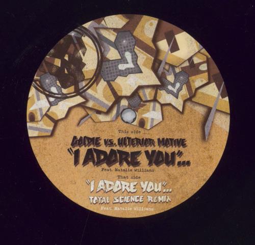 Goldie (90s) I Adore You - 180gm - RSD17 12" vinyl single (12 inch record / Maxi-single) UK GOD12IA845048