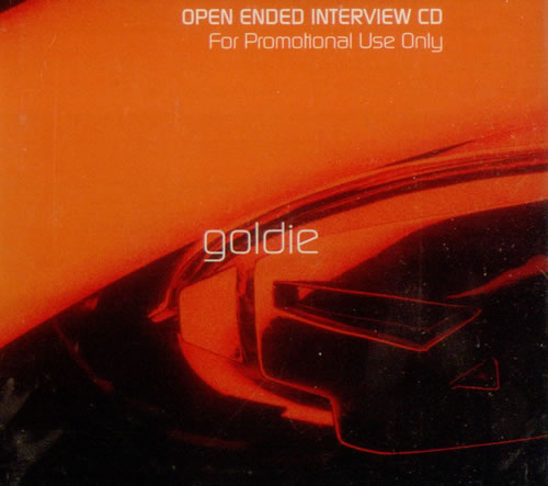 Goldie (90s) Open Ended Interview CD album (CDLP) UK GODCDOP105074