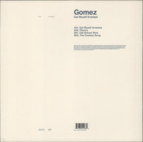 Gomez Get Myself Arrested 12" vinyl single (12 inch record / Maxi-single) UK GMZ12GE232222