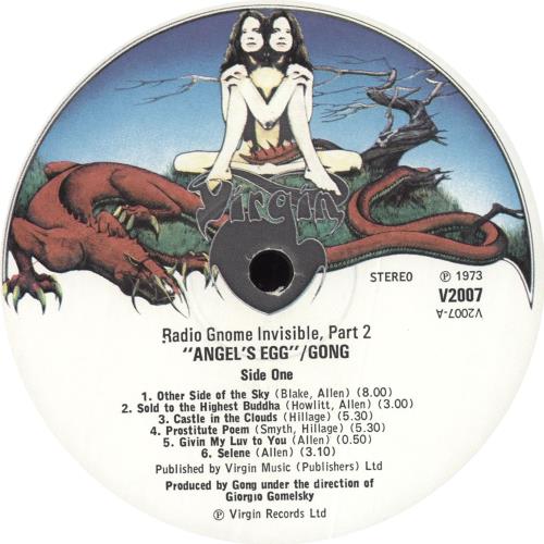 Gong Angels Egg - 2nd vinyl LP album (LP record) UK GNGLPAN707653