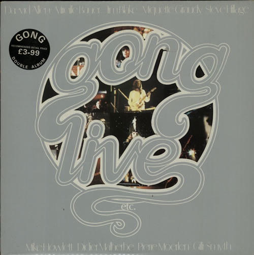 Gong Live Etc - Price Stickered Sleeve 2-LP vinyl record set (Double LP Album) UK GNG2LLI625737