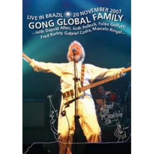 Gong Live In Brazil: 20th November 2007 DVD UK GNGDDLI476007
