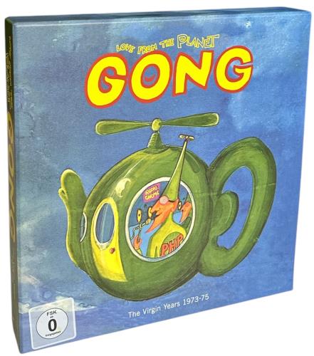 Gong Love From The Planet Gong (The Virgin Years 1973-75) CD Album Box Set UK GNGDXLO874286