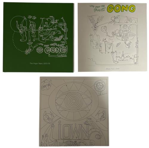 Gong Love From The Planet Gong (The Virgin Years 1973-75) CD Album Box Set UK GNGDXLO874286